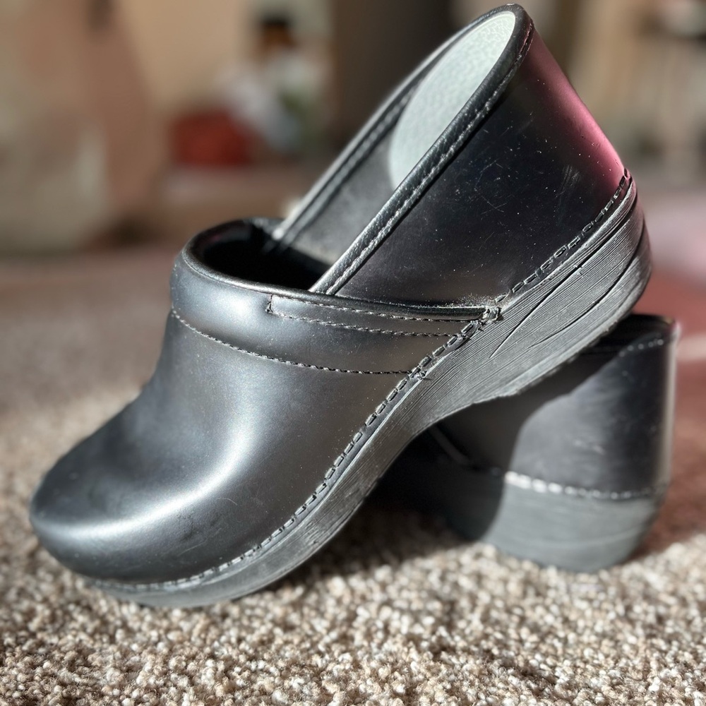 Dansko Black Clogs